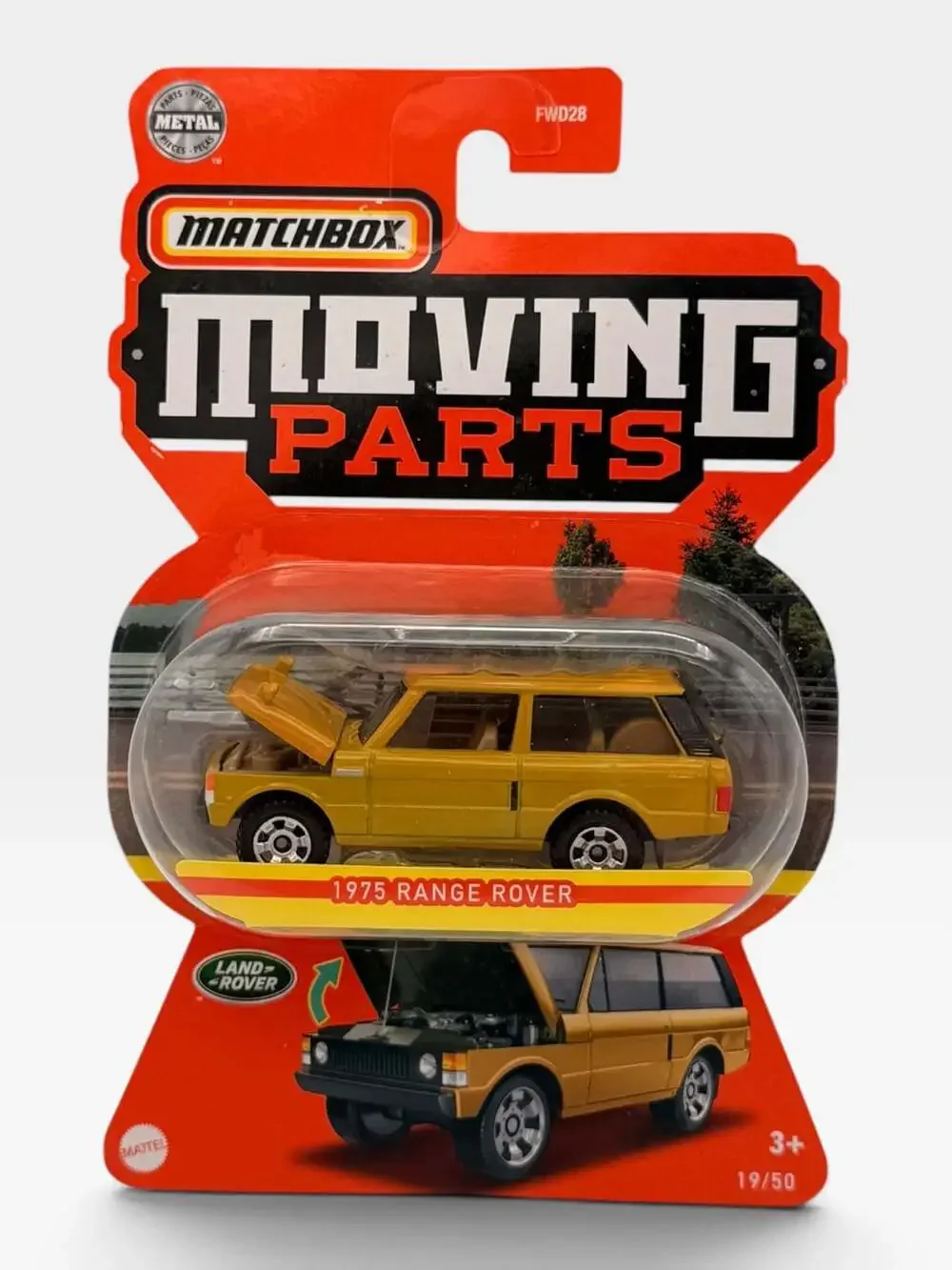 Matchbox Moving Parts 1975 Range Rover 19/50 Diecast Toy Car HFM55